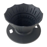 Maxbell Pour over Coffee Dripper Foldable Sturdy Black for Hiking Camping Restaurant