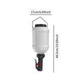 Maxbell Sauce Bottle 5.5L Leakproof Condiment Dispenser Bottle for Outdoor BBQ Syrup