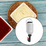 Maxbell Sauce Bottle 5.5L Leakproof Condiment Dispenser Bottle for Outdoor BBQ Syrup