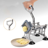 Maxbell Potato Cutter Manual with 6mm 9mm 13mm Blade for Lemon Tomato Slicing Fruits