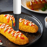 Maxbell Sauce Dispenser 480ml Multifunction Condiment Bottle for BBQ Kitchen Camping Black