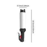 Maxbell Sauce Dispenser 480ml Multifunction Condiment Bottle for BBQ Kitchen Camping Black