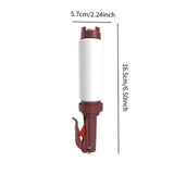 Maxbell Sauce Dispenser 480ml Multifunction Condiment Bottle for BBQ Kitchen Camping Brown