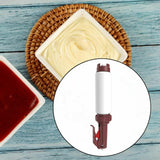 Maxbell Sauce Dispenser 480ml Multifunction Condiment Bottle for BBQ Kitchen Camping Brown