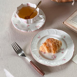 Maxbell Tea Cup and Saucer Set Versatile Coffee Mug for Home Housewarming Party Cafe