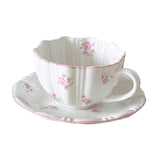 Maxbell Tea Cup and Saucer Set Versatile Coffee Mug for Home Housewarming Party Cafe