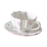 Maxbell Tea Cup and Saucer Set Versatile Coffee Mug for Home Housewarming Party Cafe