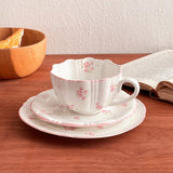 Maxbell Tea Saucer Multifunctional Creative Ceramic for Home Birthday Gift Breakfast