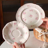 Maxbell Tea Saucer Multifunctional Creative Ceramic for Home Birthday Gift Breakfast