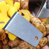 Maxbell Ginger Peeler Multipurpose Stainless Steel for Cucumber Household Restaurant