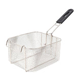 Maxbell Deep Fry Basket Gifts Mesh French Fry Chips Basket for Kitchen Cafe Barbecue Square S