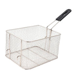 Maxbell Deep Fry Basket Gifts Mesh French Fry Chips Basket for Kitchen Cafe Barbecue Square L