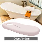 Maxbell Long Bathtub Cover Portable Practical Professional Bathtub Accessory 120cmx60cmx50cm