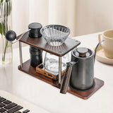 Maxbell Coffee Dripper Stand Coffee Utensil Organizer Decor Pour over Coffee Station