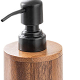 Maxbell Soap Dispenser Empty Gift Wooden Lotion Dispenser for Kitchen Home Apartment Small