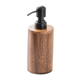 Maxbell Soap Dispenser Empty Gift Wooden Lotion Dispenser for Kitchen Home Apartment Small