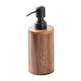 Maxbell Soap Dispenser Empty Gift Wooden Lotion Dispenser for Kitchen Home Apartment Small