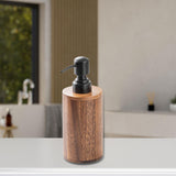 Maxbell Soap Dispenser Empty Gift Wooden Lotion Dispenser for Kitchen Home Apartment Small