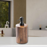 Maxbell Soap Dispenser Empty Gift Wooden Lotion Dispenser for Kitchen Home Apartment Large