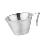 Maxbell Espresso Measuring Cup 100ml Capacity Pouring Cup for Kitchen Restaurant Tea Silver