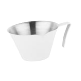 Maxbell Espresso Measuring Cup 100ml Capacity Pouring Cup for Kitchen Restaurant Tea White