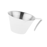 Maxbell Espresso Measuring Cup 100ml Capacity Pouring Cup for Kitchen Restaurant Tea White