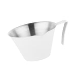 Maxbell Espresso Measuring Cup 100ml Capacity Pouring Cup for Kitchen Restaurant Tea White
