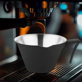 Maxbell Espresso Measuring Cup 100ml Capacity Pouring Cup for Kitchen Restaurant Tea Black