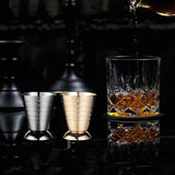Maxbell Cocktail Jigger Practical Stainless Steel Measuring Cup for Home Bar Kitchen Gold