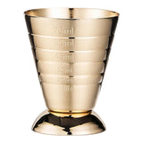 Maxbell Cocktail Jigger Practical Stainless Steel Measuring Cup for Home Bar Kitchen Gold