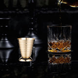 Maxbell Cocktail Jigger Practical Stainless Steel Measuring Cup for Home Bar Kitchen Gold