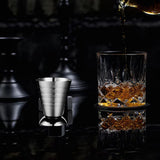 Maxbell Cocktail Jigger Practical Stainless Steel Measuring Cup for Home Bar Kitchen Black