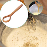 Maxbell Wooden Danish Dough Whisk Bread Whisking Tool for Bread Cake Batter Whisking