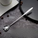 Maxbell 4Pcs Flower Spoon Set Tableware Drink Stirring Spoon Elegant Dessert Spoons Silver