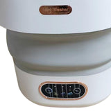 Maxbell Underwear Washing Machine Portable Washing Machine for Apartment Rvs Camping gray and white