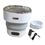 Maxbell Underwear Washing Machine Portable Washing Machine for Apartment Rvs Camping gray and white