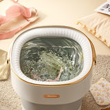 Maxbell Underwear Washing Machine Portable Washing Machine for Apartment Rvs Camping gray and white