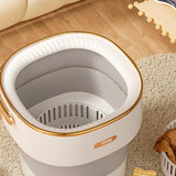 Maxbell Underwear Washing Machine Portable Washing Machine for Apartment Rvs Camping gray and white