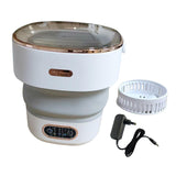 Maxbell Underwear Washing Machine Portable Washing Machine for Apartment Rvs Camping gray and white