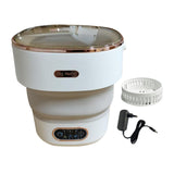 Maxbell Underwear Washing Machine Portable Washing Machine for Apartment Rvs Camping beige