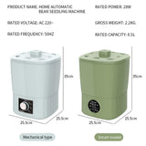 Maxbell Bean Sprouts Machine EU Plug 16W Automatic Bean Sprouts Maker for Mung Beans Mechanical