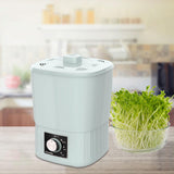 Maxbell Bean Sprouts Machine EU Plug 16W Automatic Bean Sprouts Maker for Mung Beans Mechanical