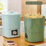 Maxbell Bean Sprouts Machine EU Plug 16W Automatic Bean Sprouts Maker for Mung Beans Intelligent Type