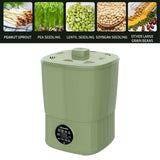 Maxbell Bean Sprouts Machine EU Plug 16W Automatic Bean Sprouts Maker for Mung Beans Intelligent Type