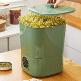 Maxbell Bean Sprouts Machine EU Plug 16W Automatic Bean Sprouts Maker for Mung Beans Intelligent Type