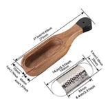 Maxbell Cheese Grater with Container Cheese Tool Cheese Shredder for Lemon Chocolate