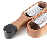 Maxbell Cheese Grater with Container Cheese Tool Cheese Shredder for Lemon Chocolate