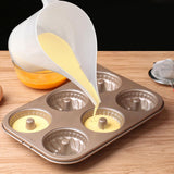 Maxbell Funnel Pitcher Tip Mouth Sturdy Portable Measuring Cup for Cream Oil Canning