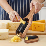 Maxbell Cheese Grater with Container Effortless Cheese Shredder for Lemon Vegetables with handle