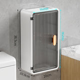 Maxbell Tissue Holder Decor with Lid Bathroom Storage Rack for Home Kitchen Restroom White Clear Black